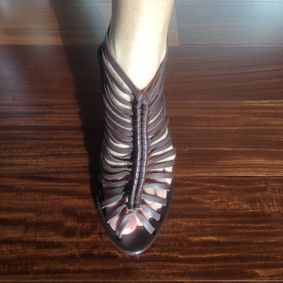 Crown Vintage Strappy Heels - Picture 3 of 8